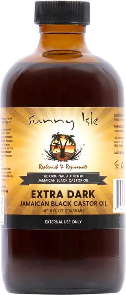 Sunny Isle Extra Black Castor Olie 236 ml