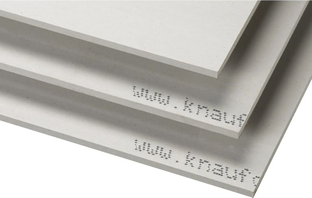 knauf, classic 1 board, gipsplade, 13x900x2400 mm