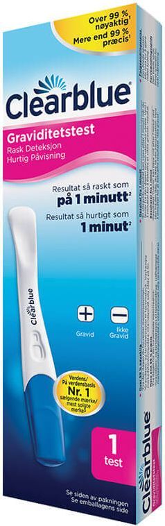 Clearblue Plus Graviditetstest 1-pk