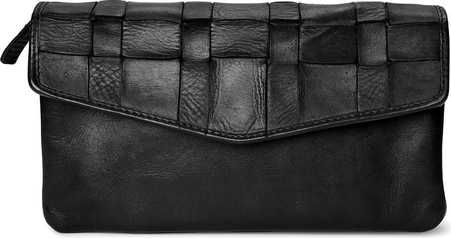 Pia Ries Coins & Cards Wallet - Black
