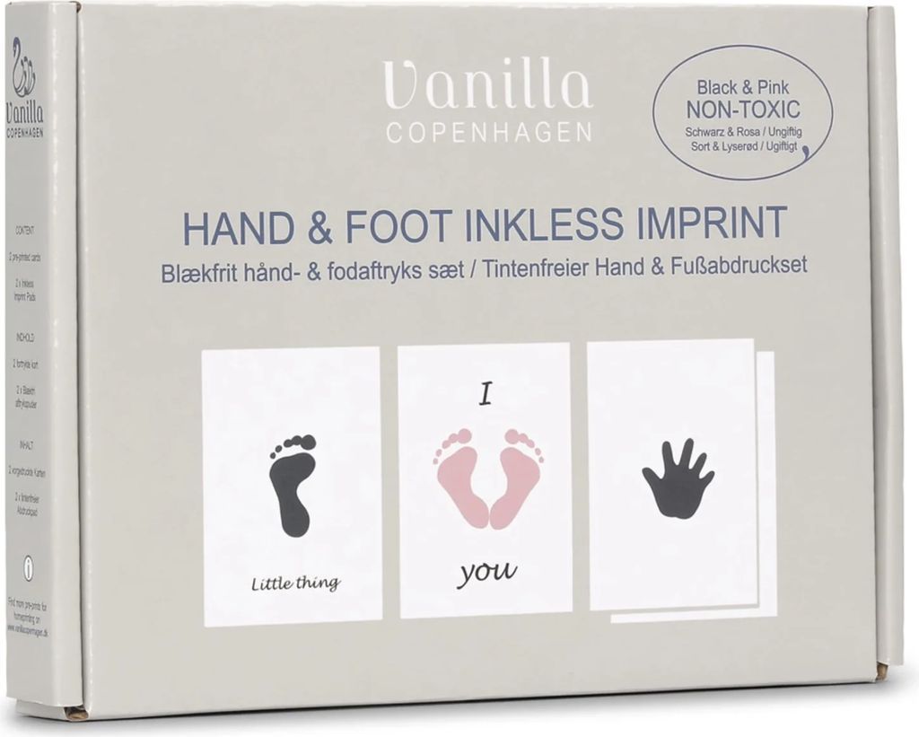 Vanilla Copenhagen Hånd Og Fodaftryk Stempelsæt 2-Pak