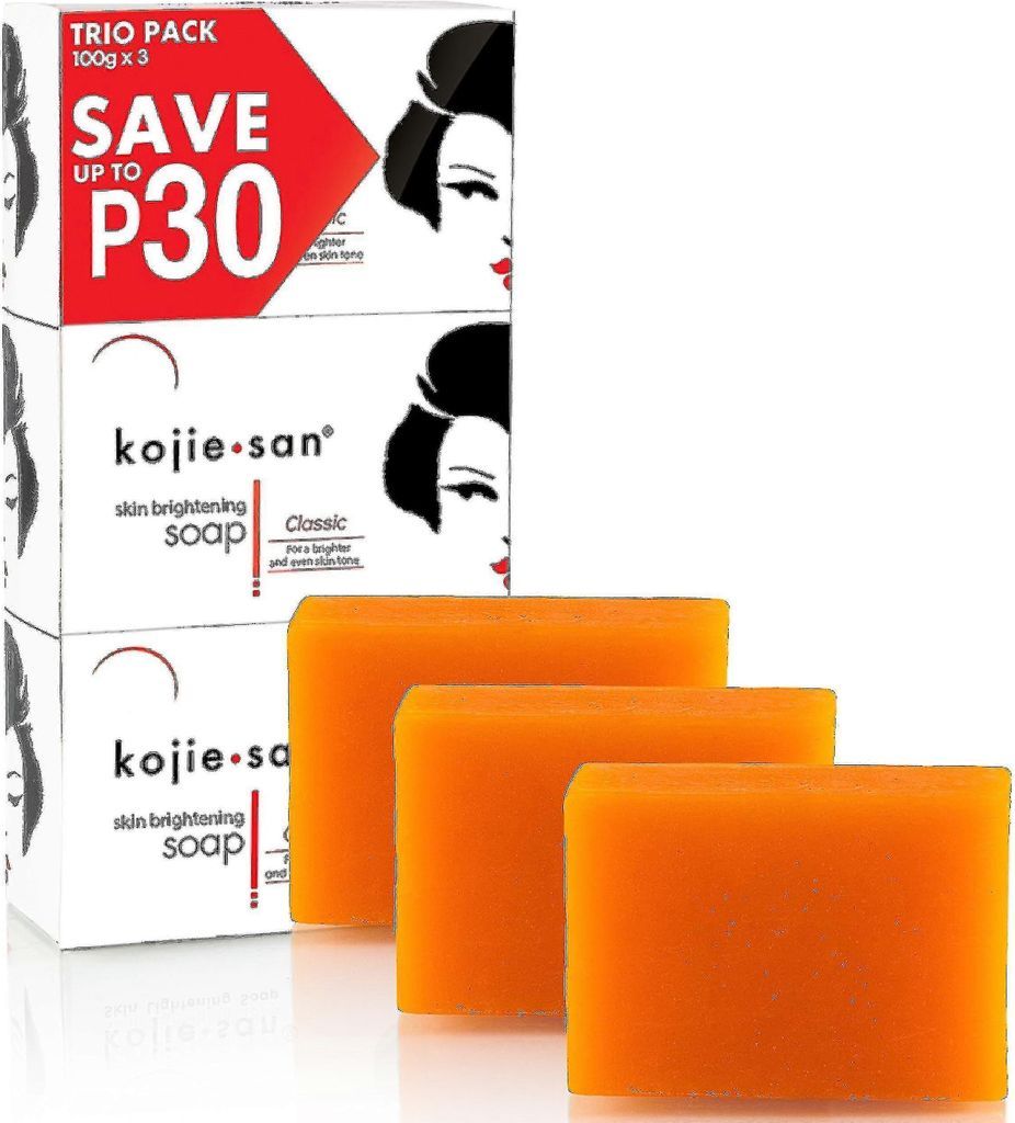 Kojie San Skin Brightening Soap - Classic 100g X 3, Triple Pack JP
