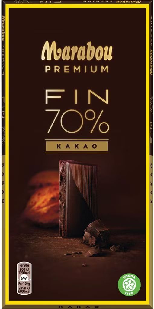Marabou Premium Cocoa 70% 100g