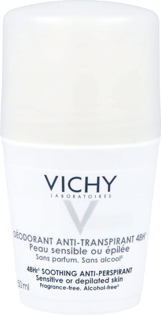 vichy sensitive skin 48hr anti-perspirant deodorant rulle