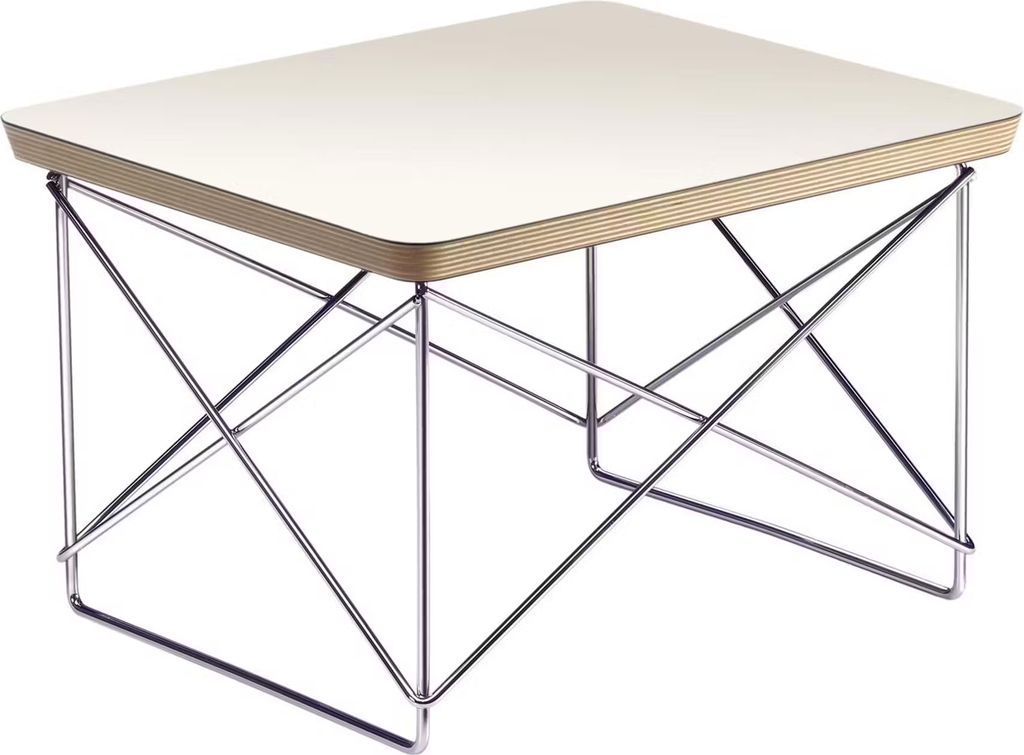 vitra occasional ltr sengebord hvid/krom