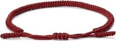 Whit Rødt Lucky Knot Armbånd