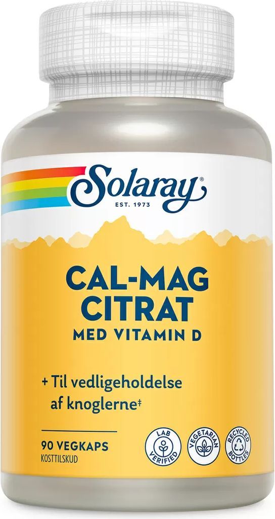 Cal-Mag Citrat med vitamin D og K2