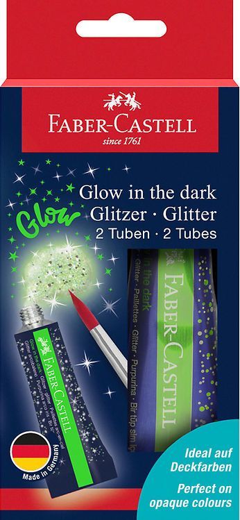 Faber-Castell Glitter Tuber 2 Stk