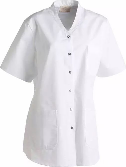 Nybo Workwear Basic Care Dametunika - Hvid