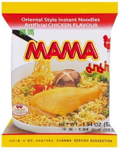 Mama Mama Instantnudelsuppe Hühnchengeschmack 55g