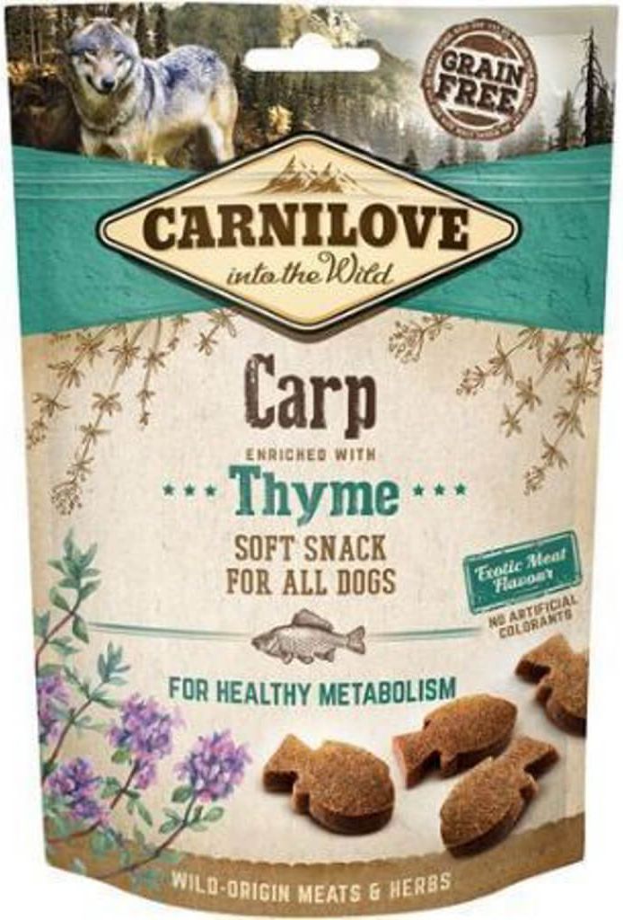 Dog Semi Moist Snack Carp 200 gram