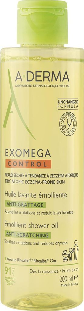 A-Derma Exomega Control Shower Oil 200 ml 200ml