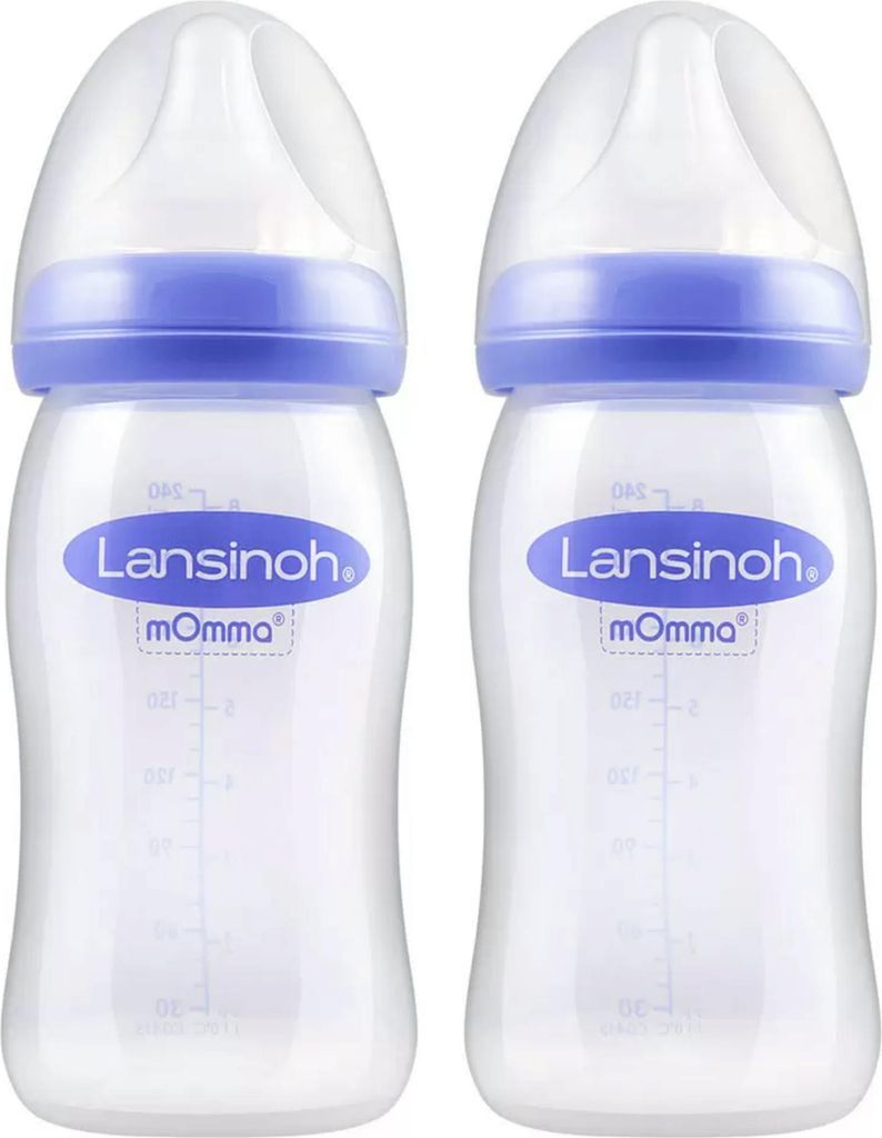 Lansinoh Natural Wave Feeding Bottle 2-pack 240ml