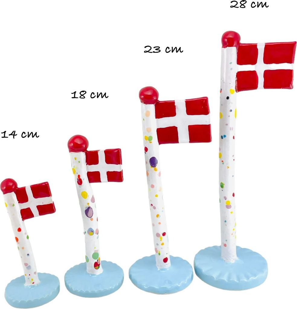 TheClayPlay Harlekinflag Blossom Pink 14 cm