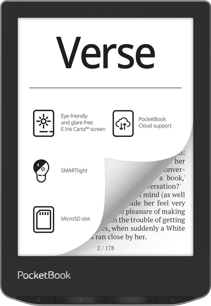 PocketBook Verse Mist Gray 8GB