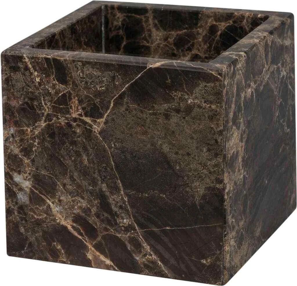 Mette Ditmer - Cube marmor - Brun