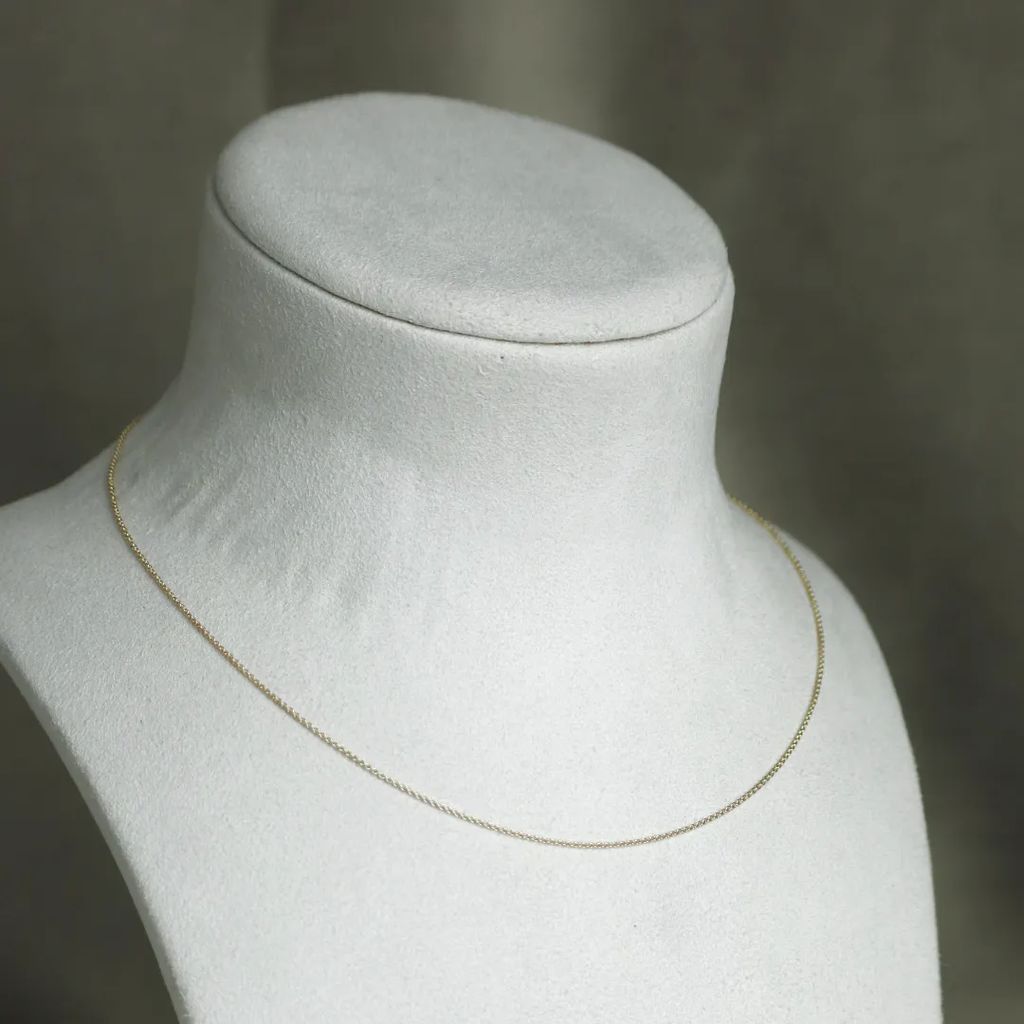 BNH Anker Rund Kæder 8 kt Guld 0.3 mm