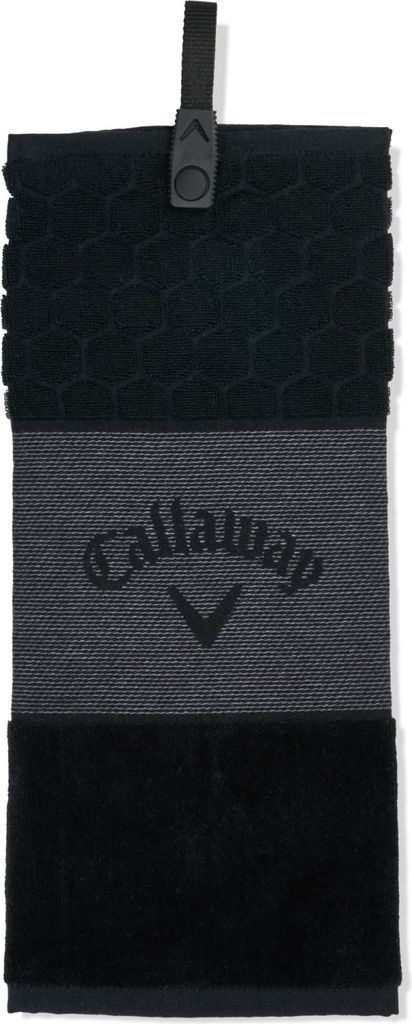 CALLAWAY Towel Tri-Fld 23 |Black |One Size