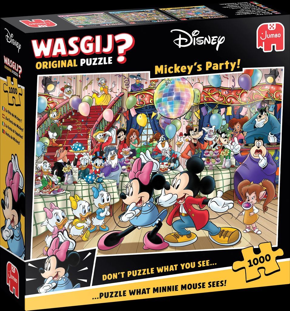 Wasgij Original Disney - Mickey's Party! (1000 pieces)