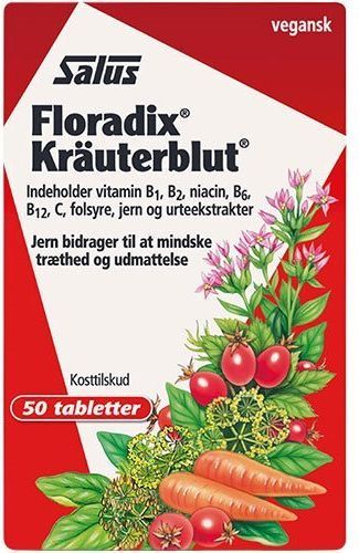 Floradix Kräuterblut, 50tab.