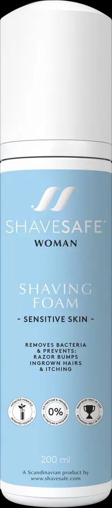 ShaveSafe Shaving Foam Sensitive Skin 200ml