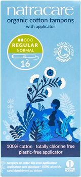 Natracare Cotton Tampons Regular 16-pack