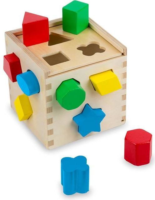 Melissa & Doug Shape Sorting Cube Classic Toy