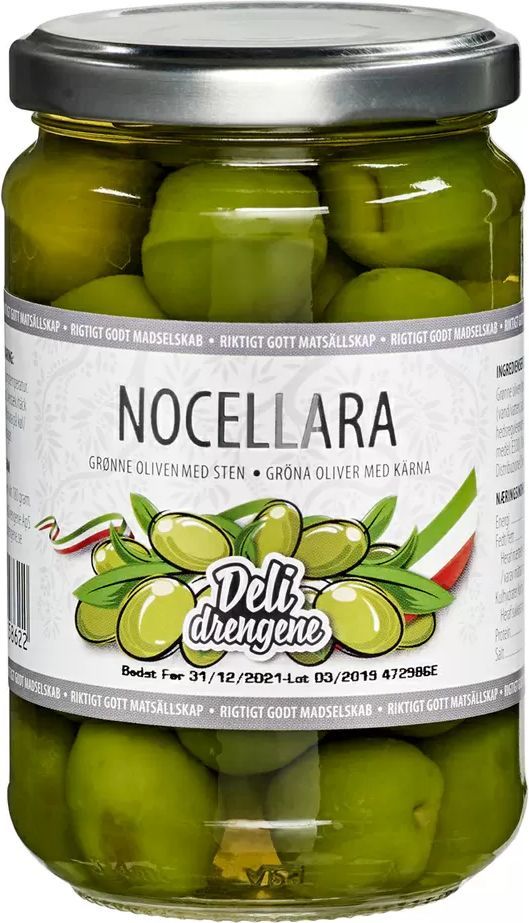 Deli Drengene Oliven Noccelara 280