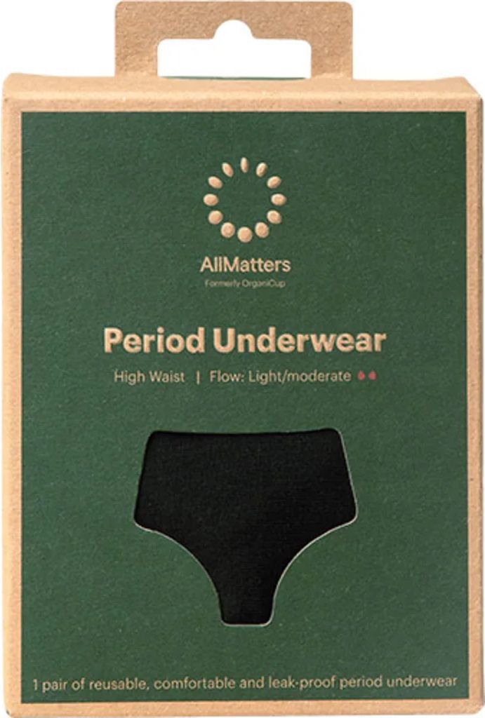 AllMatters High Waist Underwear Moderate/heavy L - 1 styk