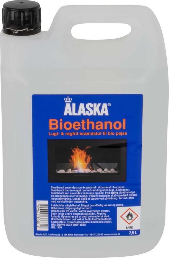 alaska, bioethanol, 2,5 l