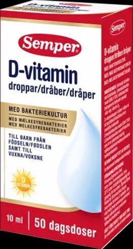 semper d-vitamindråber (10 ml)