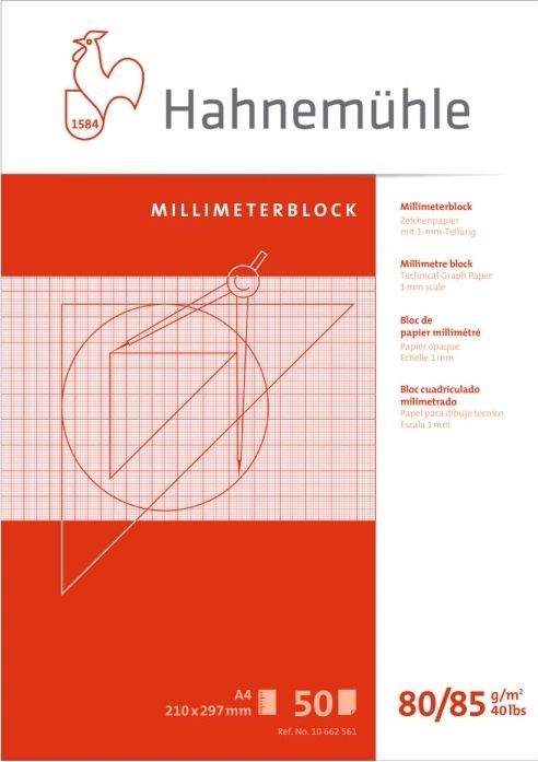 Hahnemuhle Millimeter blok A4