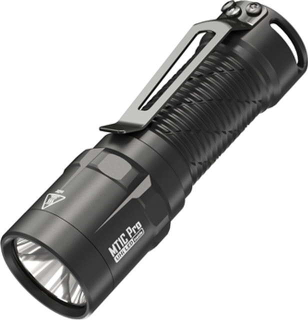 NiteCore MT1C Pro 1000 Lumen Rechargeable EDC Flashlight Black 3.46 In. L X 1.06 In. W X 0.84 In. H