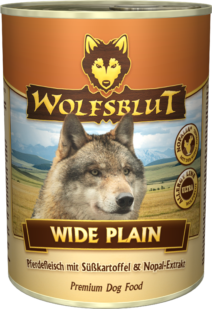 Wolfsblut Wide Plain dåsemad, 395