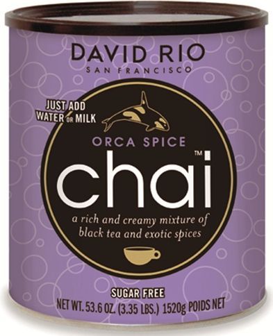 David Rio Orca Spice Chai Sukkerfri, 1520g.