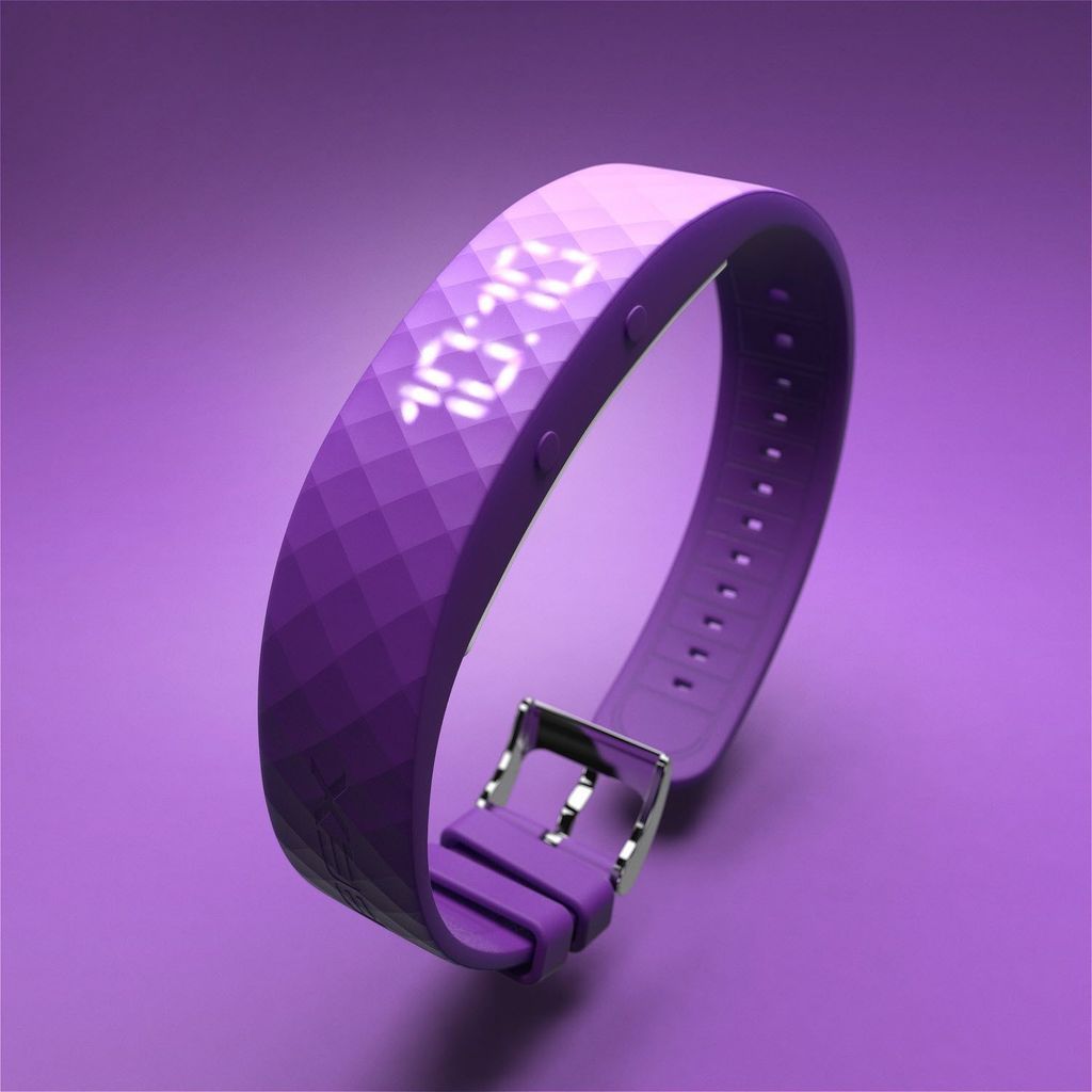 Fibex Purple Silicone for Vibrating Reminder Watch FIBEX8V05