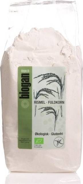biogan - Økologisk rismel - fuldkorn