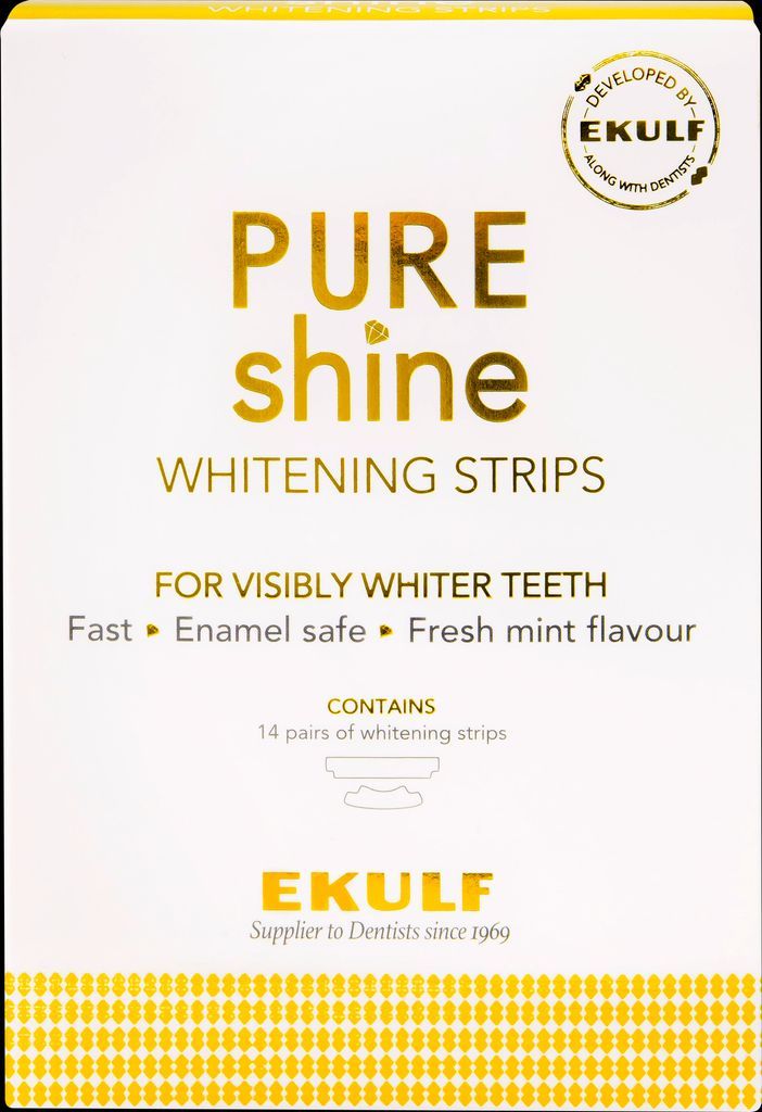 pure shine whitening strips - 28 stk.