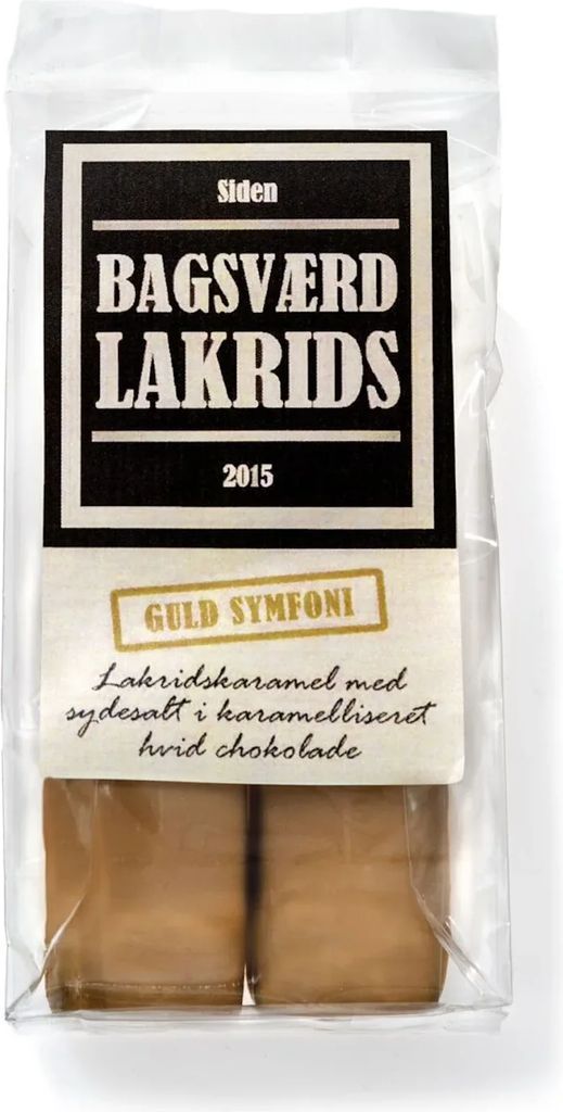 Bagsværd Lakrids - 2 stænger Guldsymfoni