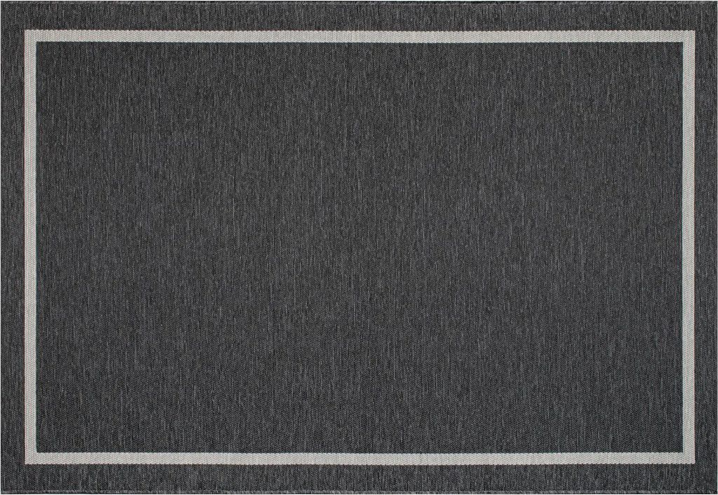 gulvtæppe, torino, antracit, 200x290 cm