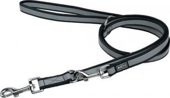 AniOne Nylonline 2m x 2.5cm Sort/Grå
