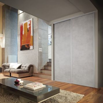 Optimum Allure skydedøre m/2 døre grå 250x150 cm