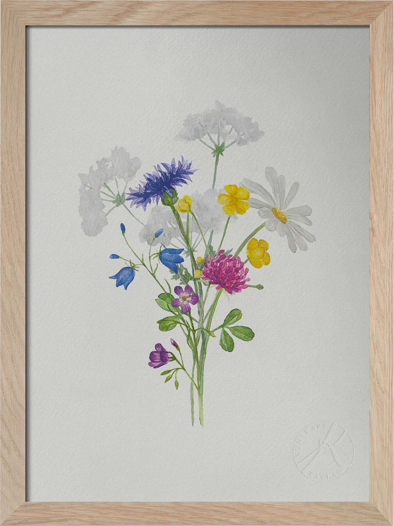 Sju sorters blommor