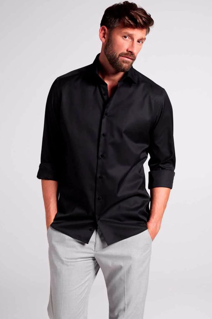 Eterna Men's Modern Fit Shirt - White