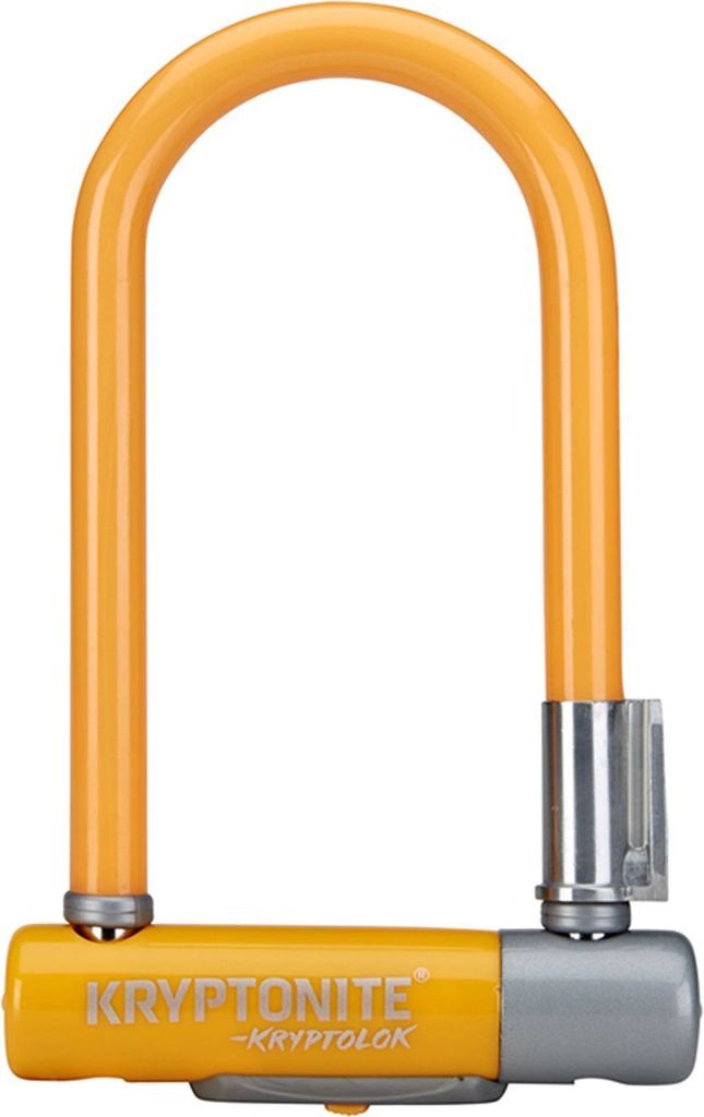 kryptonite u-lock evo mini7 bøjlelås m. wire