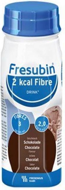 Fresubin 2 kcal Fiber Chocolate 200 ml 4 stk