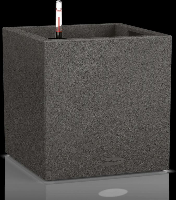 Lechuza CANTO Stone low plantekasse 40cm