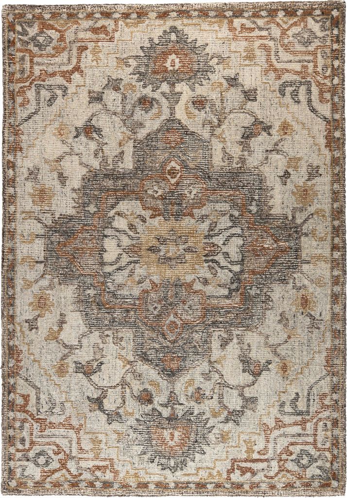 Dutchbone Tæppe Amori, 200X300 Gul, Beige, Grå cm