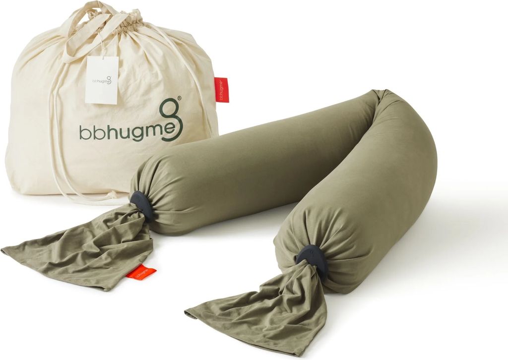 pregnancy pillow - dusty olive