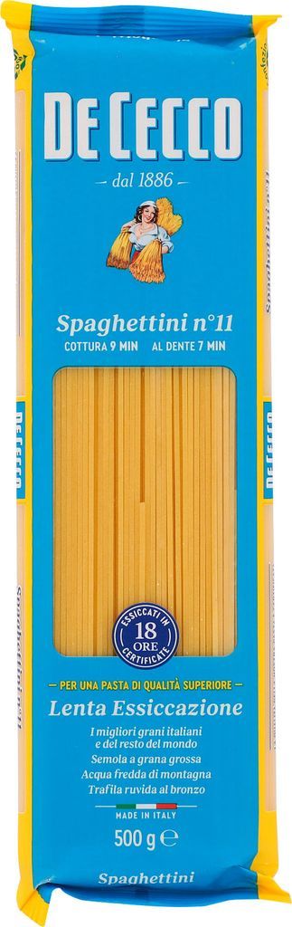Cecco Pasta Spaghettini No. 11, 500